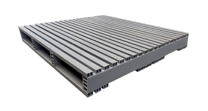 header pallet plastico