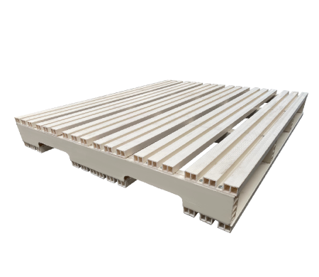 pallet plastico pvc doble entrada