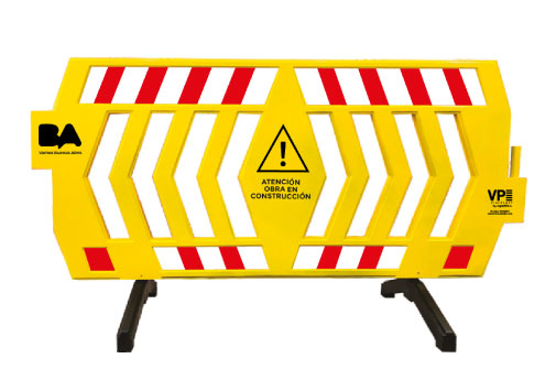vallas de seguridad personalizables